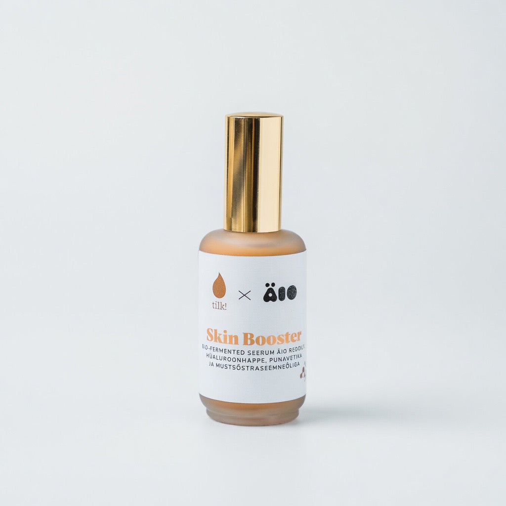 Skin Booster Bio-Fermented Serum with Äio RedOil, Hyaluronic acid, algae and Black Currant Seed oil