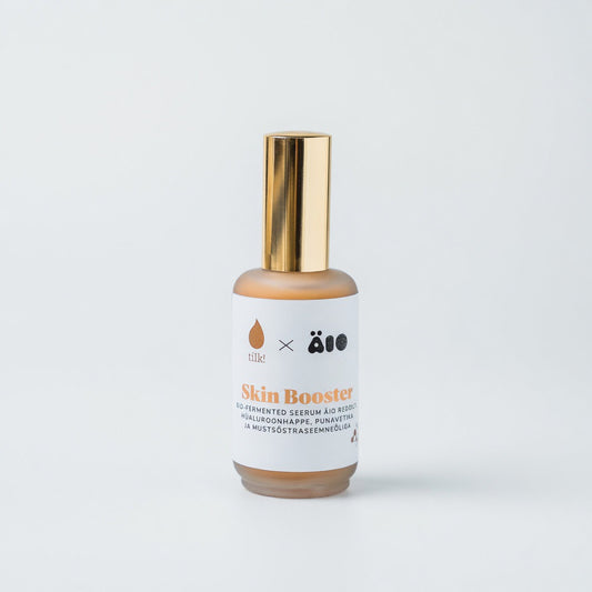 Skin Booster Bio-Fermented Serum with Äio RedOil, Hyaluronic acid, algae and Black Currant Seed oil